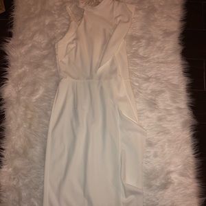 White topshop dress